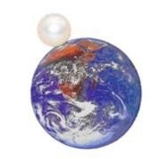 地球の直径を1ｍに例えると、1ナノメートルは真珠1粒大